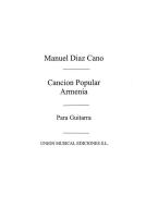 Cancion Popular Armenia For Guitar 