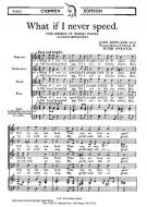 Dowland, J What If I Never Speed SATB/Piano 