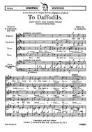 Edeson To Daffodils SATB 