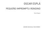 Pequeno Impromptu for Organ 