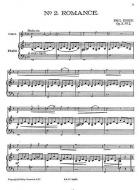 Romance For Violin And Piano Op. 3 No. 2 