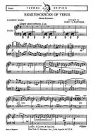 Reminiscenes Of Verdi SATB And Piano 