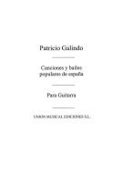 Canciones Y Bailes Populares De Espana Guitar 
