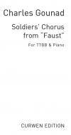 Gounod, C Soldiers Chorus From 'faust' TTBB/Piano 