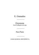 Coloquio En La Reja No. 2 from Goyescas for Piano 
