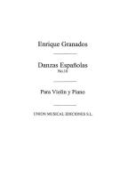 Danza Espanola No. 10 Melancolica For Violin And Piano 
