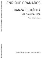 Danza Espanola no. 5 Andaluza(Amaz) For Viola And Piano 