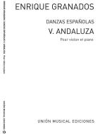 Danza Espanola No. 5 Andaluza For Violin And Piano 