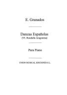 Danza Espanola No. 6 Rondalla Aragonesa for Piano 
