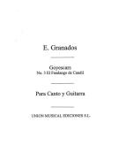 El Fandango Del Candil No. 3 from Goyescas for Piano 