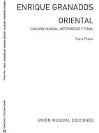 Oriental Cancion Variada Intermedio Y Final for Piano 
