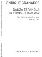 Danza Espanola No. 6 For Clarinet(Tenor Sax) And Piano 