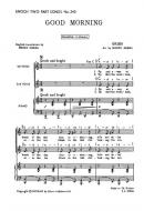 Grieg, E Good Morning 2-Part 