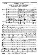 Handel But As For His People SATB 