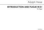 Introduction and Fugue in B Flat 