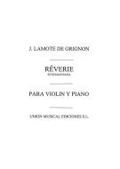 Reverie Schumanniana For Violin And Piano 