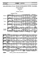 Leslie Believe Me, If All Those Endearing Young Charms SATB 