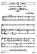 Linley, T The Departure Of Robinson Crusoe Unison/Piano 