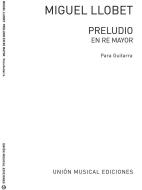 Preludio En Re Mayor D Major For Guitar 