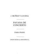 Pavana For Violin And Piano 