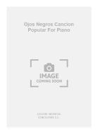 Ojos Negros Cancion Popular for Piano 