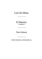 El Maestro Vol.1 (Tarrago) For Guitar 