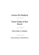 Triste Estaba El Rey David (Azpiazu) 