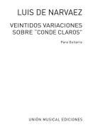 Veintidos Variaciones Sobre Conde Claros (Tarrago) For Guitar 