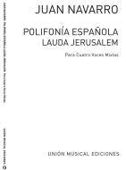 Lauda Jerusalem Salmo for 4 V.M 