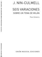 Seis Variaciones Sobre Un Tema de Milan 