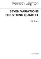Seven Variations for String Quartet Op. 43 