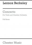 Concerto For Violin And Chamber Orchestra Op.59 