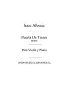 Puerta de Tierra Bolero For Violin And Piano 