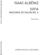 Sofia No. 4 from Mazurkas de Salon op. 66 for Piano 