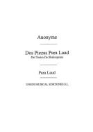 Dos Piezas Para Laud Del Teatro Shakespeare 