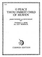 O Peace Thou Fairest Child of Heaven Voice/Piano 