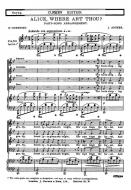Ascher Alice Where Art Thou SATB 