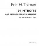 24 Introits And Introductory Sentences 