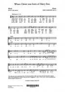 When Christ Was Born Of Mary Free 