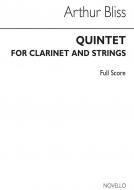 Quintet For Clarinet And Strings 