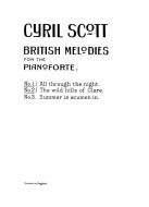British Melodies for Piano 