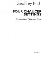 Four Chaucer Settings for Baritone Oboe and Piano 