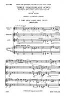 Three Shakespeare Songs 