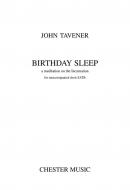 Birthday Sleep (a Meditation on the Incarnation) 