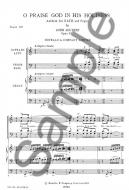 O Praise God In His Holiness 