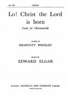 Lo! Christ The Lord Is Born 