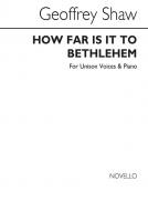 How Far Is It To Bethlehem 