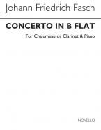 Concerto In B Flat For Clarinet 
