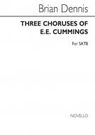 Three Choruses of E.E.Cummings 