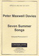 Seven Summer Songs Untuned Percussion Part 3 